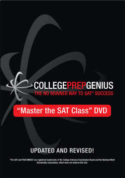 College Prep Genius SAT Learning Tools in DVD