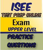isee upper level practice questions access